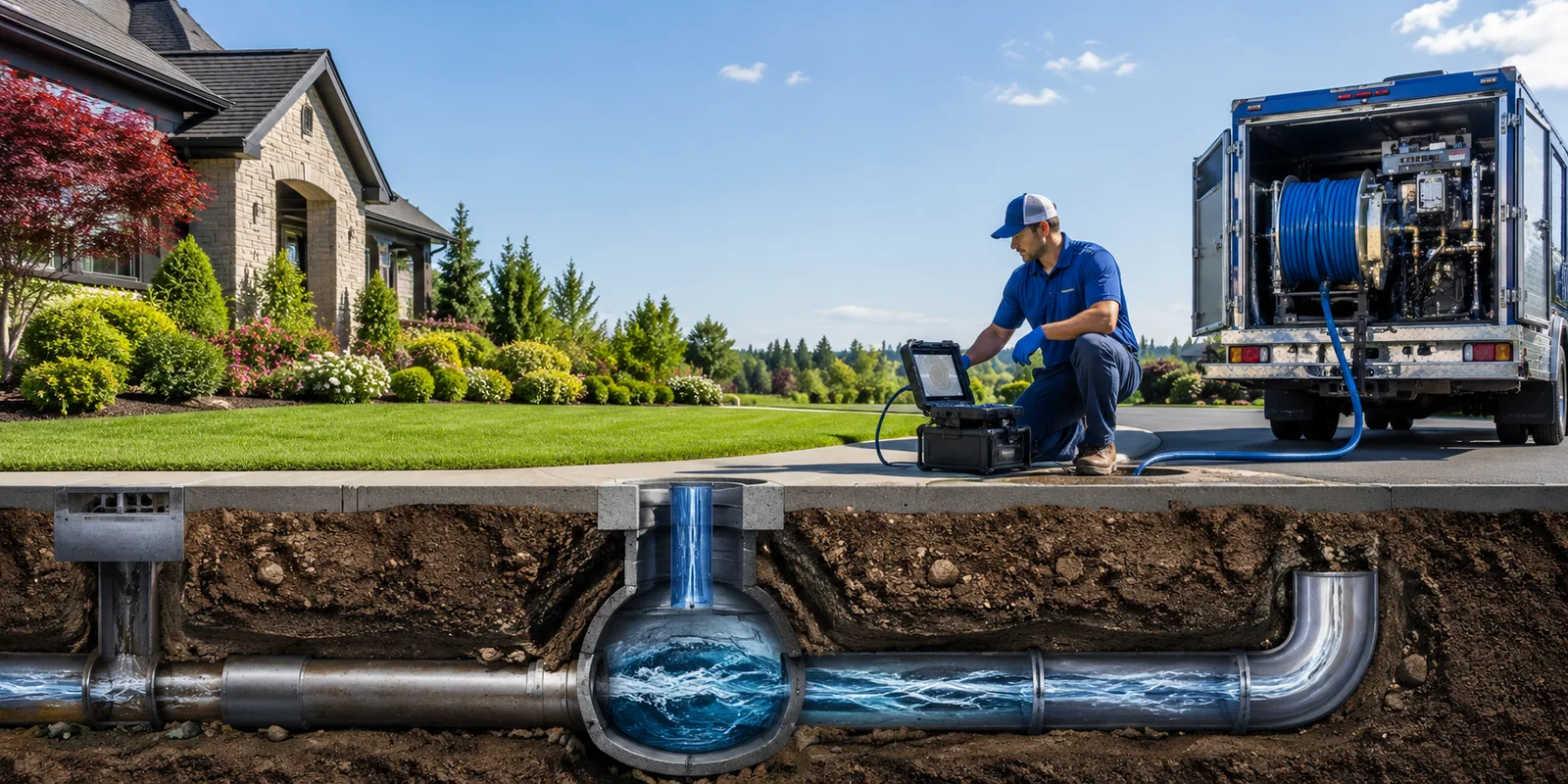 Drainage restoration information for Bechtelsville, PA